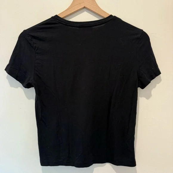 Aritzia Babaton Classic super soft Black Women's T-Shirt - Picture 4 of 4